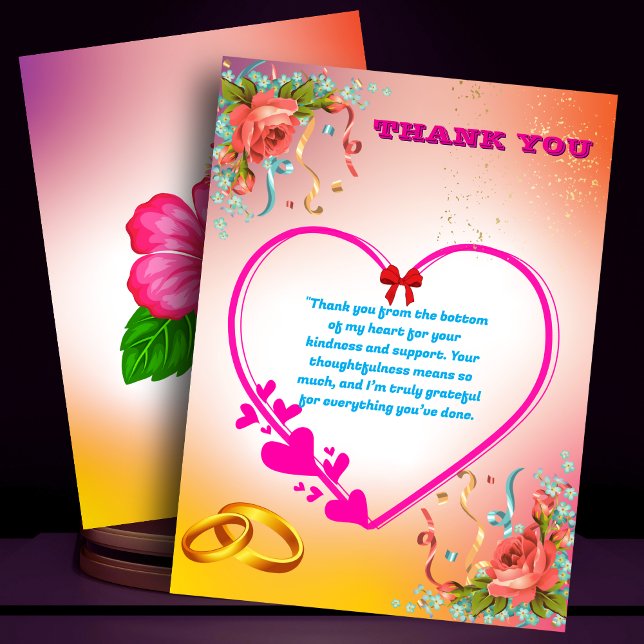 Alles Gute zum 25. Jahrestag Dankeskarte (Von Creator hochgeladen)