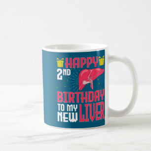 Alles Gute zum 2. Geburtstag Leber Leber Kaffeetasse