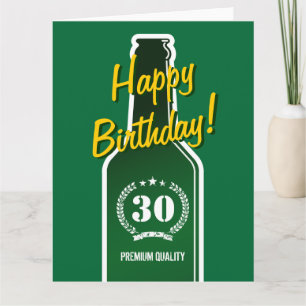 Alles Gute zum 30. Geburtstag Große extra große Karte