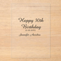 Alles Gute zum 30. Geburtstag hinzufügen Name Datu