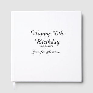 Alles Gute zum 30. Geburtstag hinzufügen Name Datu Gästebuch