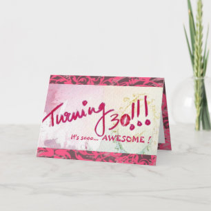 Alles Gute zum 30. Geburtstag, Schwester! (Persona Karte