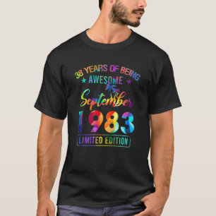 Alles Gute zum 38. Geburtstag Vintage September 19 T-Shirt