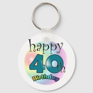 Alles Gute zum 40. Geburtstag Schlüsselanhänger