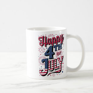 Alles Gute zum 4. Juli Kaffeetasse