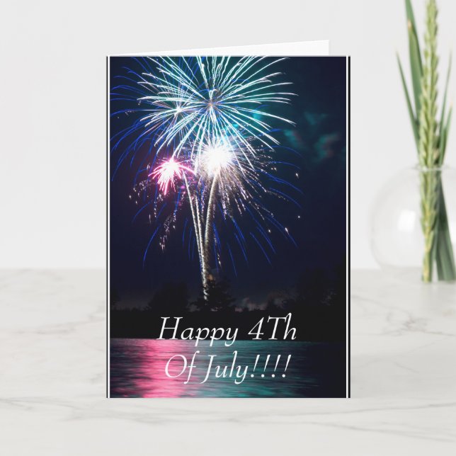 Alles Gute zum 4. Juli!!!! Karte (Vorderseite)
