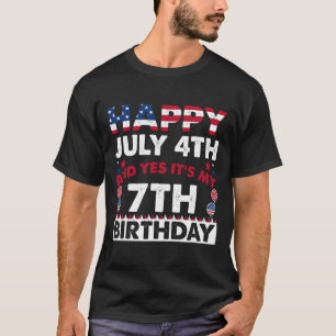 Alles Gute zum 4. Juli und Ja, es ist meine 7. Geb T-Shirt