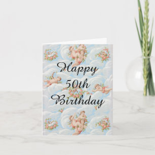 Alles Gute zum 50. Geburtstag Karte