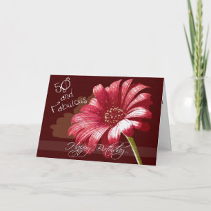 Alles Gute zum 50. Geburtstag Karte