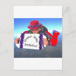 Alles Gute zum 50. Geburtstag Postkarte