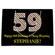 Alles Gute zum 59. Geburtstag & Frohe Weihnachten,