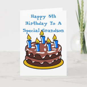 Alles Gute zum 5. Geburtstag für einen besonderen  Karte