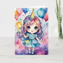 Alles Gute zum 5. Geburtstag, Little Star! Karte