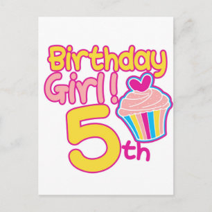 Alles Gute zum 5. Geburtstag! Postkarte