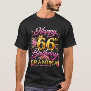 Alles Gute zum 66. Geburtstag Oma 66 und Fabelhaft T-Shirt