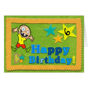 Alles Gute zum 6. Geburtstag
