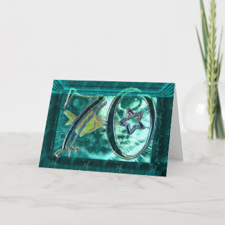 Alles Gute zum 70. Geburtstag! Karte