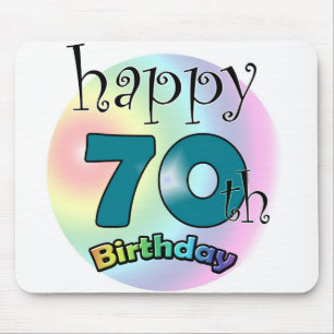 Alles Gute zum 70. Geburtstag Mousepad