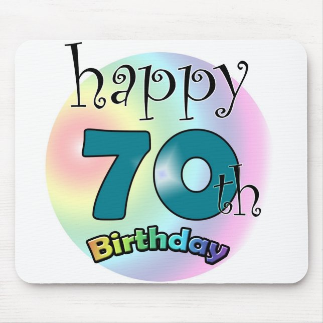 Alles Gute zum 70. Geburtstag Mousepad (Vorne)