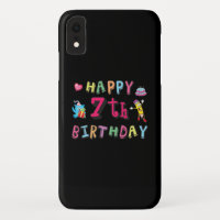 Alles Gute zum 7. Geburtstag. 7 Jahre alt.