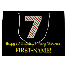 Alles Gute zum 7. Geburtstag & Frohe Weihnachten, 