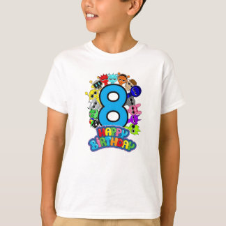 Alles Gute zum 8. Geburtstag Sprunki - Simon Oren  T-Shirt