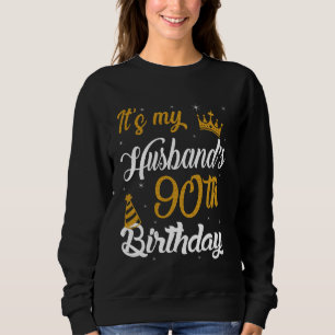 Alles Gute zum 90. Geburtstag meines Ehemanns 1935 Sweatshirt