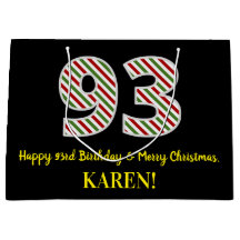 Alles Gute zum 93. Geburtstag & Frohe Weihnachten,