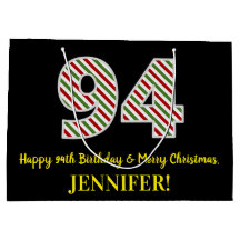 Alles Gute zum 94. Geburtstag & Frohe Weihnachten,