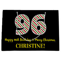 Alles Gute zum 96. Geburtstag & Frohe Weihnachten,
