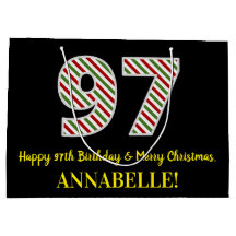Alles Gute zum 97. Geburtstag & Frohe Weihnachten,