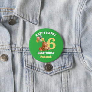 Alles Gute zum Bärentag Individueller Teddybär 6. Button