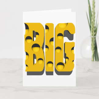 Alles Gute zum Big Cheese Day! Karte