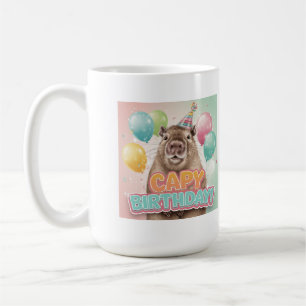 Alles Gute zum Capy-Geburtstag! Kaffeetasse