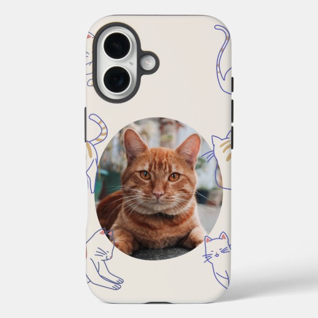 Alles Gute zum Cat Day! Case-Mate iPhone Hülle (Rückseite)