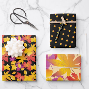 Alles Gute zum Erntedankfest! Freundschaftliche He Geschenkpapier Set