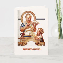 Alles Gute zum Erntedankfest. Grußkarten für Vinta Feiertagskarte