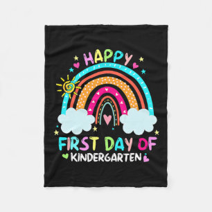 Alles Gute zum ersten Kindergarten zurück zur Schu Fleecedecke