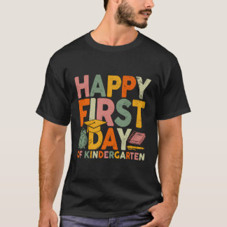 Alles Gute zum ersten Kindergarten zurück zur Schu T-Shirt