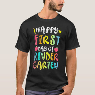 Alles Gute zum ersten Kindergarten zurück zur Schu T-Shirt