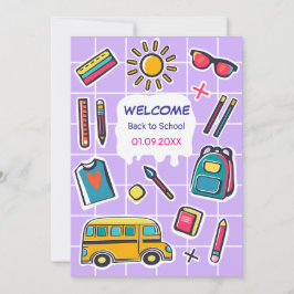 Alles Gute zum ersten Schultag Save The Date