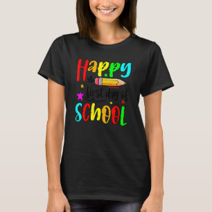 Alles Gute zum ersten Schultag zurück zum Lehrer T-Shirt