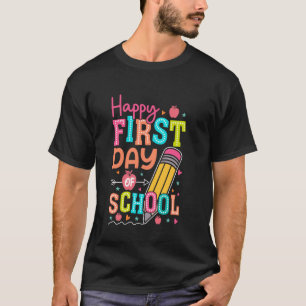 Alles Gute zum ersten Schultag Zurück zum Schuljun T-Shirt