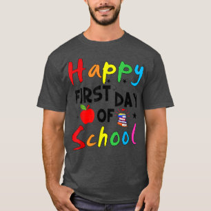 Alles Gute zum ersten Schultag zurück zum Schulleh T-Shirt