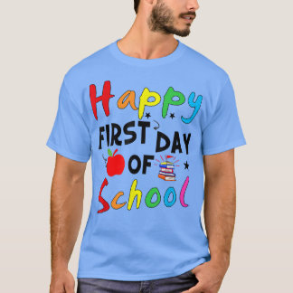 Alles Gute zum ersten Schultag zurück zum Schulleh T-Shirt
