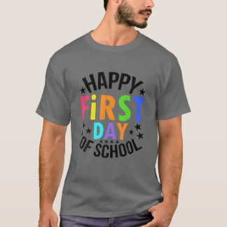 Alles Gute zum ersten Schultag zurück zum Schulleh T-Shirt