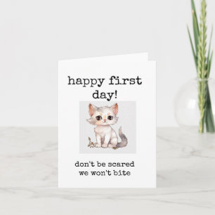 Alles Gute zum ersten Tag, Angestellte, Studenten, Karte