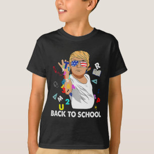 Alles Gute zum ersten Tag Lehrer Trump Ck an die S T-Shirt
