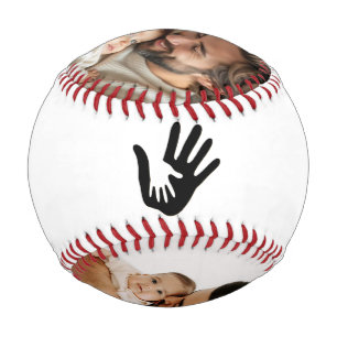 Alles Gute zum ersten Vatertag personalisierter Na Baseball