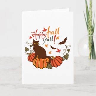 Alles Gute zum Fall! Karte